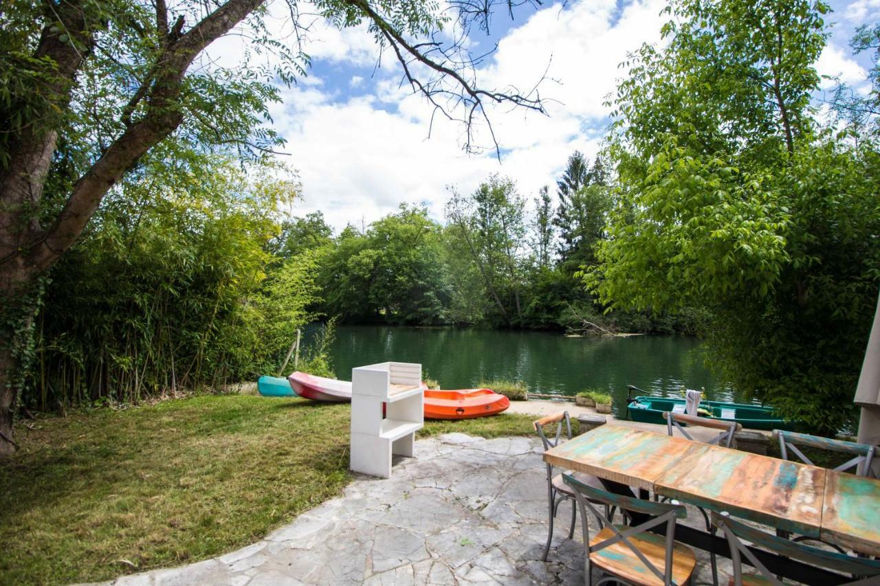 Willa La Ravine Au Bord Du Loing Montigny-sur-Loing Zewnętrze zdjęcie